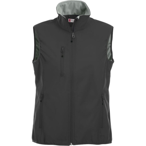 Clique 020916 Basic Softshell Vest Ladies - Zwart - M