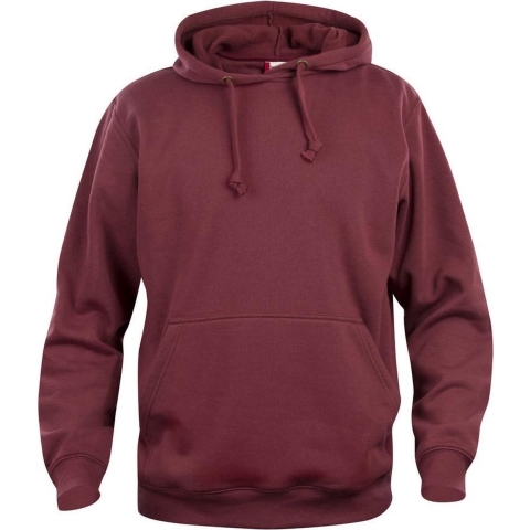 Clique 021031 Basic Hoody - Bordeaux - M