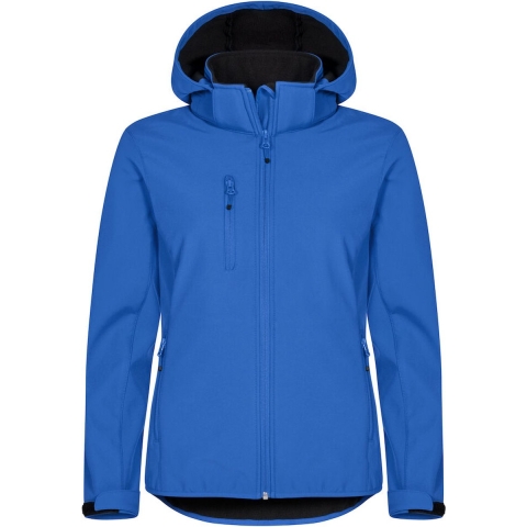 Clique 020917 Basic Hoody Softshell Ladies - Kobalt - XXL