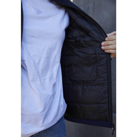 Clique 020952 Padded Hoody Softshell - Mistgroen - M