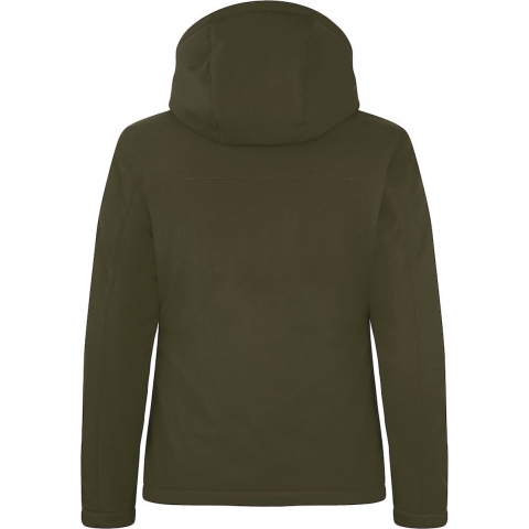 Clique 020953 Padded Hoody Softshell Lady - Mistgroen - M