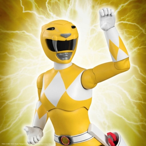 Super7 Power Rangers Ultimates Yellow Ranger