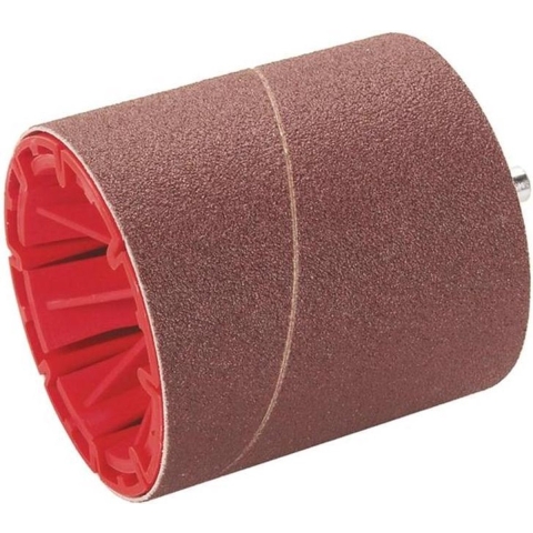 Wolfcraft Schuurwals | Met schuurband | 8mm | Ø75 x 80mm | 1 stuk - 2245000