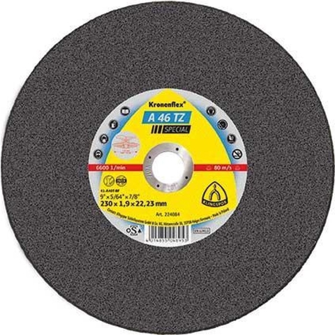 Klingspor Doorslijpschijf | D115x1,6mm recht | RVS | gat 22,23 mm | 25 stuks - 187170 187170