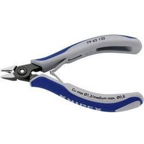 Knipex Precisie elektronica-zijsnijtang gebruineerd met meer-componentengrepen 125 mm - 7962125