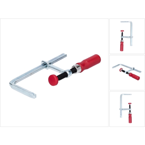 Bessey Tafelklem | spanwijdte 120 mm werkbereik 60 mm 0,3 kg | 1 stuk - GTR12 GTR12