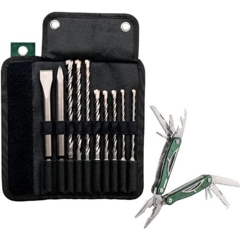 Metabo Accessoires SDS-PLUS PRO 4-BOOR-/ BEITEL-ROLTAS, 10-DELIG, SET - 631690000