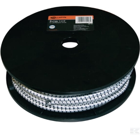 Gallagher Elastisch cord wit 50m/rol - 891064 891064