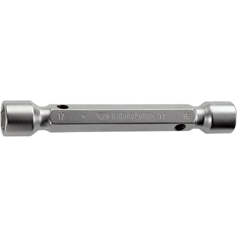 Facom dubbele, gesmede pijpsleutels, metrisch 8x9 - 97.8X9