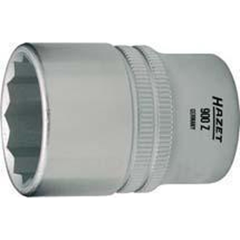 HAZET Dopsleutel 900Z-30 · 1/2 inch (12,5 mm) vierkant hol · Buitentwaalfkant tractieprofiel · SW 30 mm