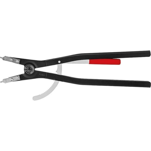 Knipex Borgveertang voor buitenringen op assen | zwart poedergecoat | 570 mm | 46 10 A6 - 4610A6