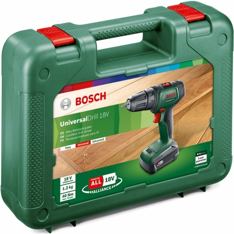 Bosch Groen UniversalDrill 18V | Accuschroefboormachine - 06039D4001