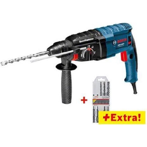 Bosch Blauw GBH 2-24 DF Boorhamer | 790w 2.7J | + 5-delige hamerborenset - 06112A0402