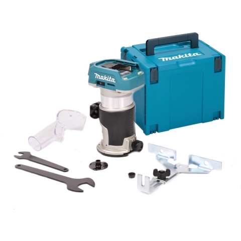 Makita DRT50ZJ Accu Freesmachine 18v Li-ion | zonder accu&apos;s en lader in M-box