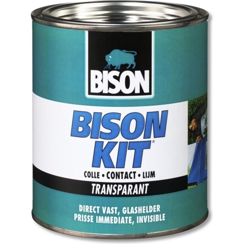 Bison Kit Transparant Tin 750Ml*6 Nlfr - 1302151 - 1302151