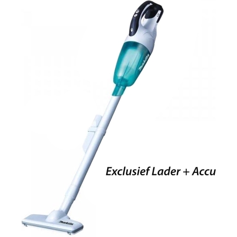Makita DCL181FZWX accu stofzuiger Sereen Wit | zonder accu&apos;s en lader - DCL181FZWX