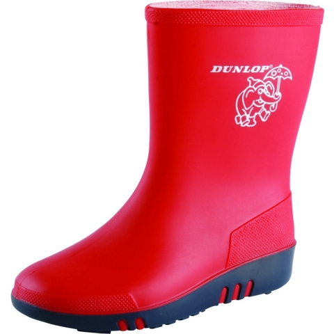 Dunlop K131510 Kinderlaars PVC mini | Rood | Maat 27 - 15.032.001.27