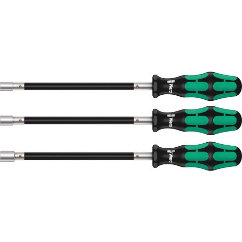 Wera 391/3 Dopsleutel Schroevendraaierset | 3-delig - 05135311001