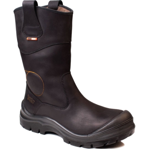 No Risk Werklaars Crowheart teddy Gevoerd XW Metaalvrij S3 | Zwart | Maat 43 - 00.071.030.43