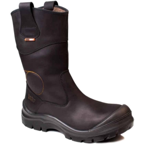 No Risk Werklaars Crowheart teddy Gevoerd XW Metaalvrij S3 | Zwart | Maat 45 - 00.071.030.45