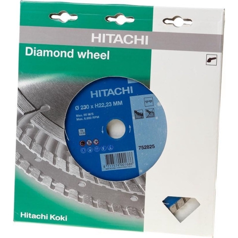 Hikoki Accessoires Diamant Zaagblad 230X22,2X6Mm Type Turbo Vlak - 752825