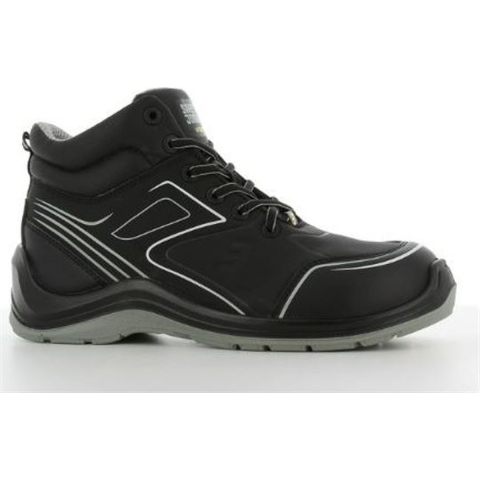 Safety Jogger Flow Mid S3 | Zwart | Maat 41 - 00.118.115.41