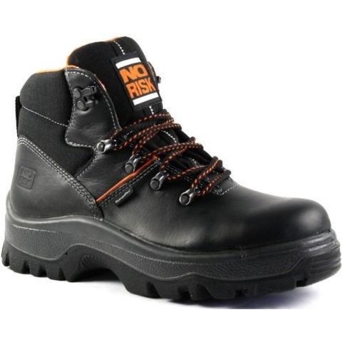 No Risk Hoge Schoen Franklyn 6065.40/42 S3 Zwart - Maat 46 - 00.071.015.46