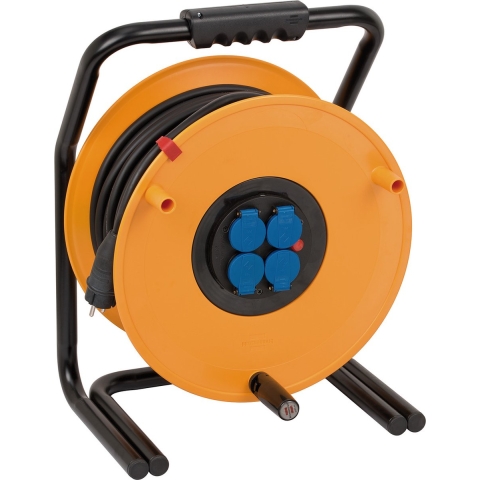 Brennenstuhl Brobusta IP44 kabelhaspel voor nijverheid/bouw | 50m | H07RN-F 3G2,5 FR - 1319014