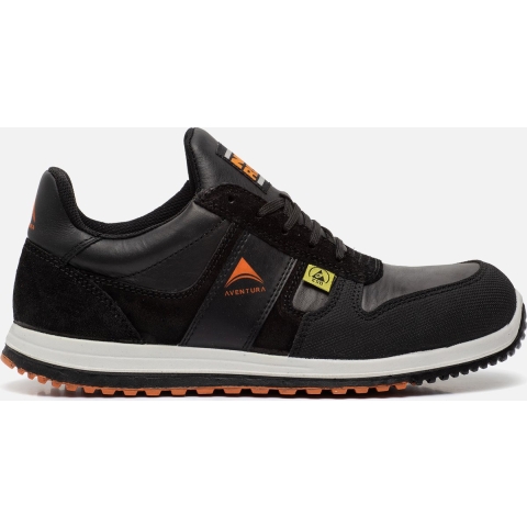 No Risk Rider Laag S3 ESD Zwart - Maat 42 - 11.071.010.42