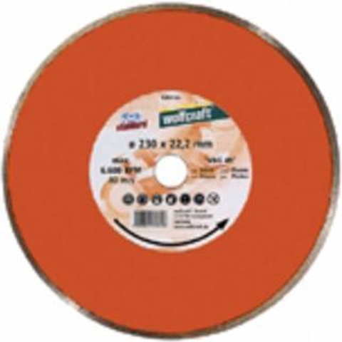 Wolfcraft Diamantdoorslijpschijf | StandCeram | Ø180mm | 1 stuk - 8383000