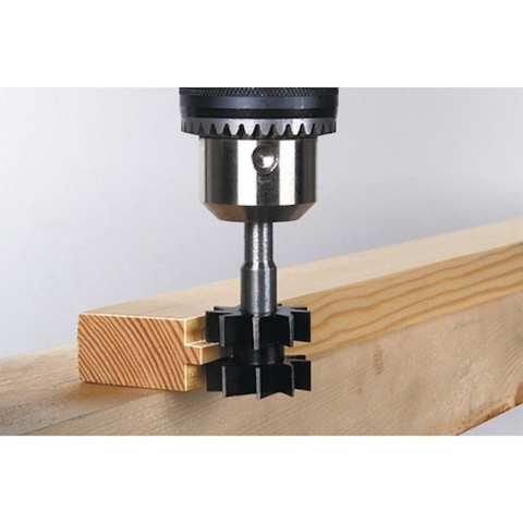 Wolfcraft Univ.-freesset | Voor 3259, 3261, 3262 | Ø8mm | 1 set - 3254000
