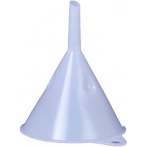 Hunersdorff Trechter | d. 120/12 mm | hoogte 145 mm | hogedruk-polyethyleen natuur | 12 stuks - 950500 950500