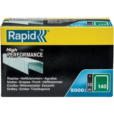 Rapid Nr. 140 vlakdraadnieten 10 mm, 5.000 stuks - 11910711 - 11910711
