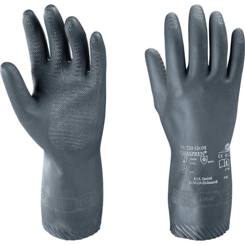 Honeywell Chemicaliënhandschoen | maat 11 zwart | EN 388, EN 374 | PSA-categorie III | 10 paar - 072011141E 072011141E