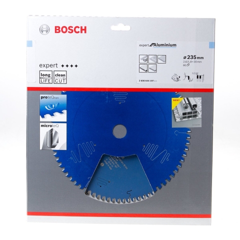 Bosch Accessoires Cirkelzaagblad Expert for Aluminium 235X30X2.6/1.8X80T - 2608644107