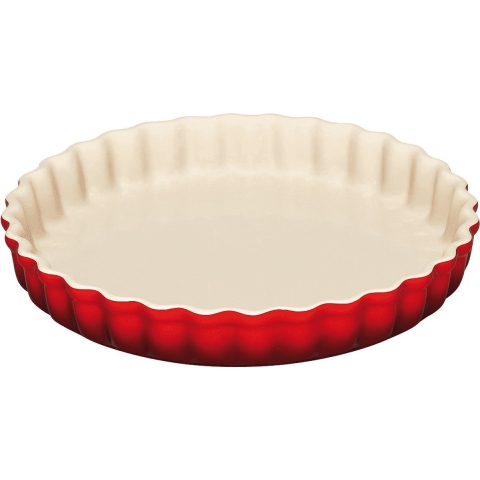 Le Creuset Taartvorm Heritage - Kersenrood - ø 28 cm