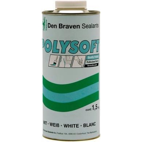Den Braven Zwaluw Polysoft 1,5 Kg Wit - 200592 - 200592