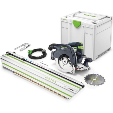 Festool HK 55 EBQ-Plus-FSK 420 Handcirkelzaag + FSK 420 Afkortrail - 576131