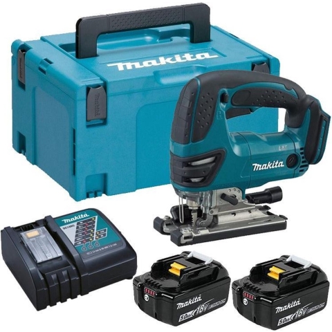 Makita DJV180RTJ Accu Decoupeerzaag D-Greep 18V 5.0Ah in Mbox