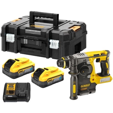 DeWALT DCH273H2T Accu Combihamer SDS+ 2,1J 18V XR POWERSTACK 5.0Ah in TSTAK