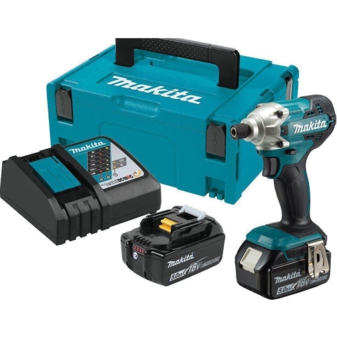 Makita DTD156RTJ Accu slagschroevendraaier 155Nm 18V 5.0Ah in Mbox