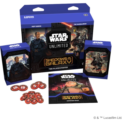 Star Wars: Unlimited TCG Shadows of the Galaxy 2-Player Starter Pack
