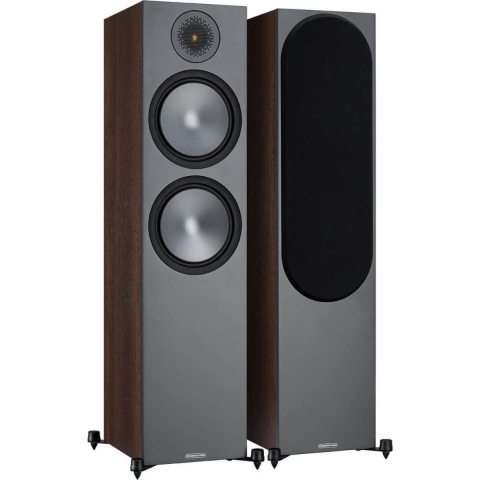 Monitor Audio: Bronze 6G 500 vloerstaande speakers - Walnoot