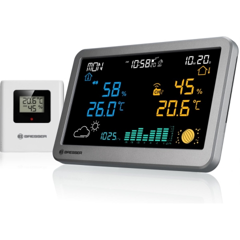 BRESSER Draadloos Weerstation MeteoTemp TBH