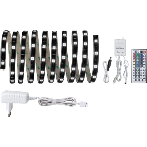 Paulmann YourLED 70322 LED-strip complete set Met connector (male) 12 V 3 m RGB 1 stuk(s)