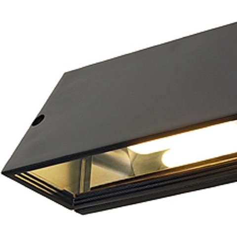 SLV Pema 230030 Buitenlamp (wand) Spaarlamp, LED E27 15 W Zwart