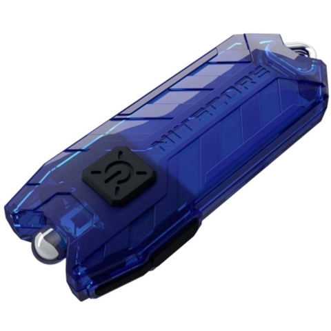 NiteCore Tube 2.0 - blau Zaklamp werkt op een accu 55 lm 10 g