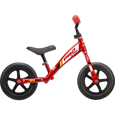 Dino Loopfiets Pro Cross 12 inch rood