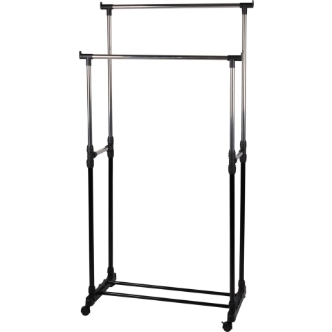 Kledingrek dubbel 86x42x170
