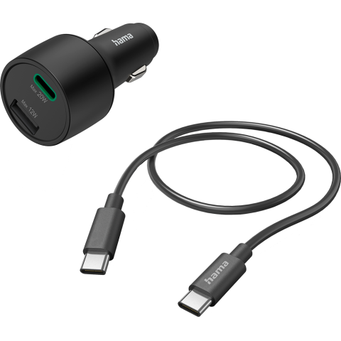 Hama 201693 Autolader 32w Usb-c/usb-a
